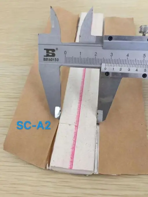 A  TYPE  Welding Ceramic Backing With adhesive tape ,ceramic weld backing strip   SC-A 2  ,SC-A1