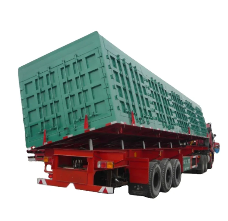 World Class Quality Hydraulic Side Tipper Trailer, Semi-Trailer Dump Truck, Side Tipper Dump Trailer Brand