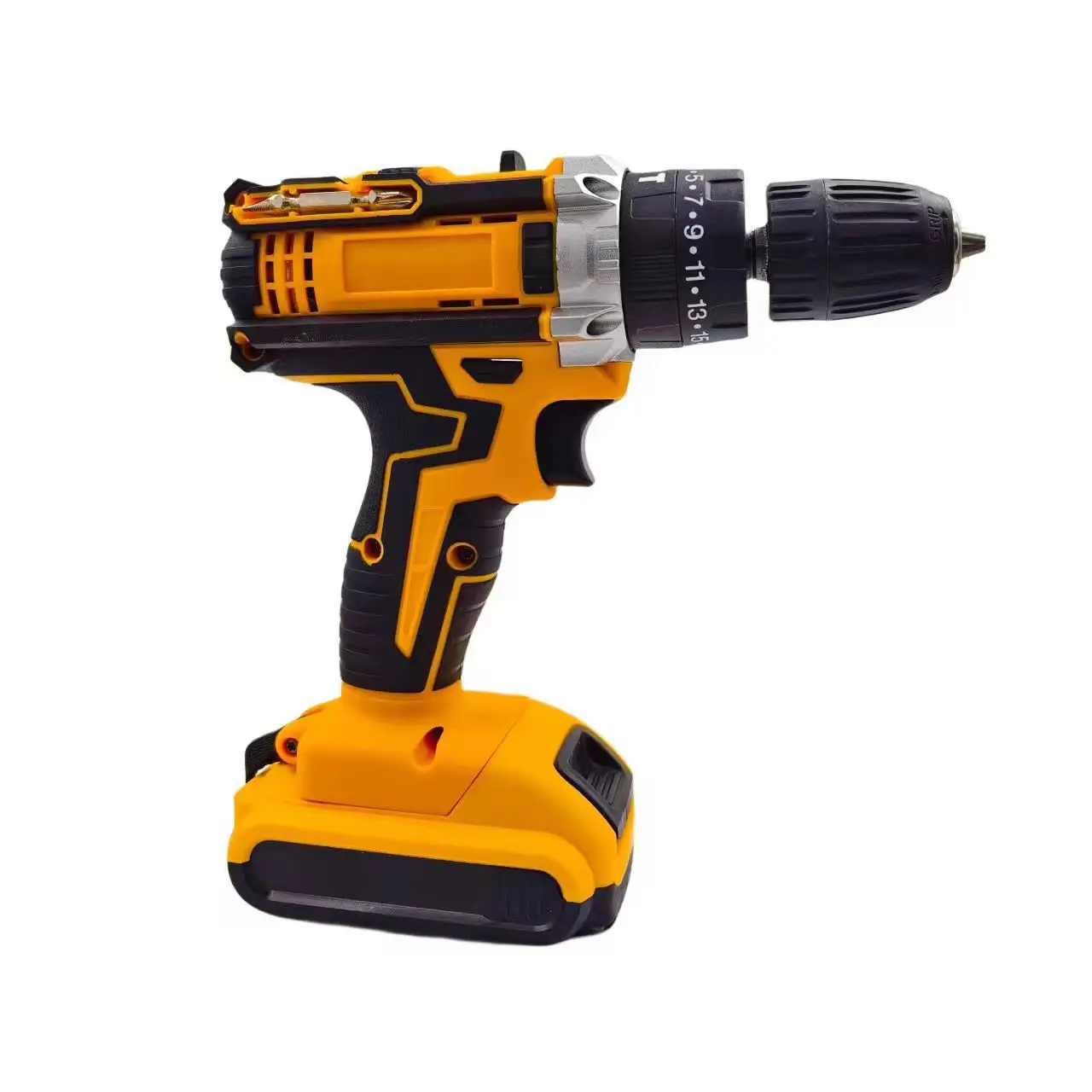 Home Use Multi-Function Cordless Electric Tools Set Lithium Battery Powered Hand Drill Screwdriver Impact Feature Industrial