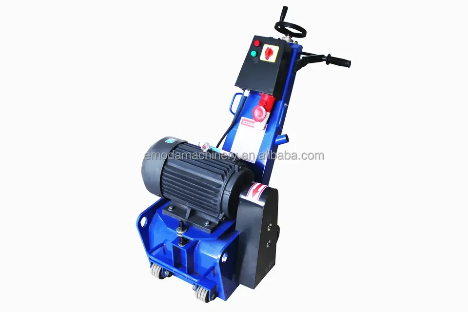 Electric/gasoline pavement construction milling machine Road construction milling machine Old pavement surface milling equipment