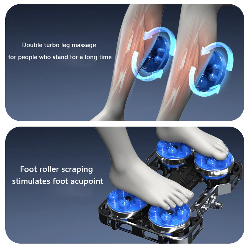 VCT-003B 2024 Luxury Full Body SL Track Arm Leg Neck Foot Modern Style Leather Seat Hand Massage  4D Zero Gravity Massage Chair