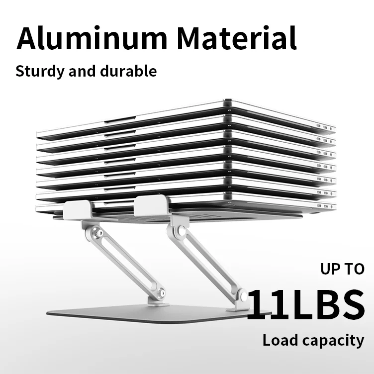 Aluminum Ergonomic Laptop Notebook Stand For 11-17inch Macbook Stand Holder Riser Desktop Computer Laptop Stand