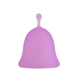 Valve Packaging Medical Grade Lady Period Cup, Silicone Menstrual Cup