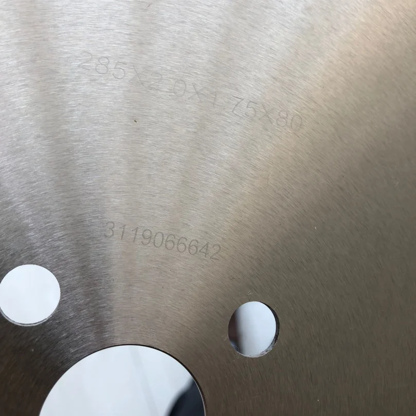 Твердое металлическое лезвие холодной пилы 285 мм