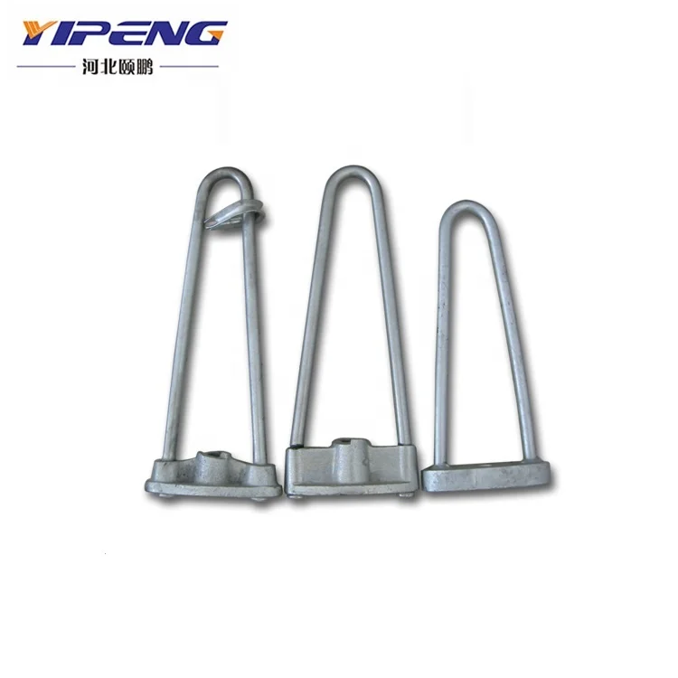 Overhead Line Accessories Stay Rod with Bow cross-head Hot dip galvanized Bow Stay rod for Stay set