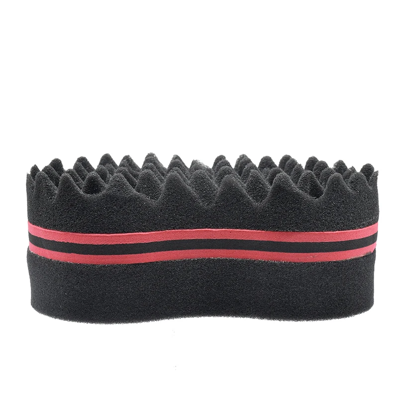 Dreadlocks Sponge Brush Hair Twist Curl Double Side Oval Shaped Cornrows Deep Cleanse