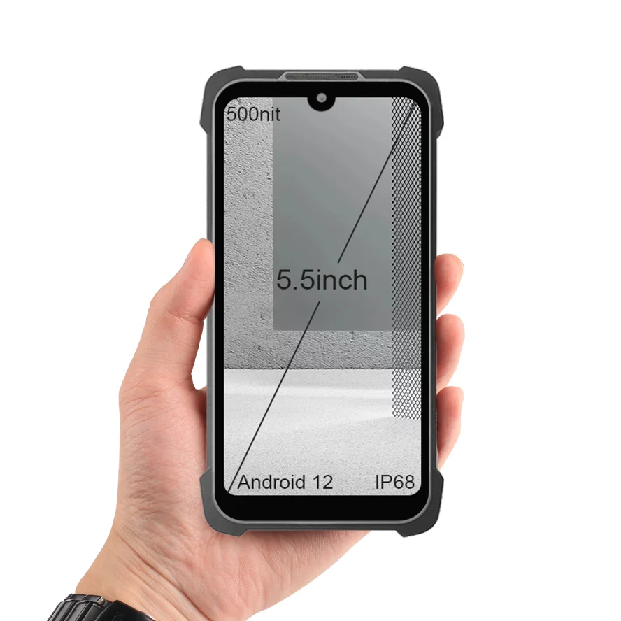 OEM Waterproof IP68 Explosion Proof Smartphone 3G&4G Cellphone Cell Android Smart Rugged Mobile Phone With NFC PoC PTT