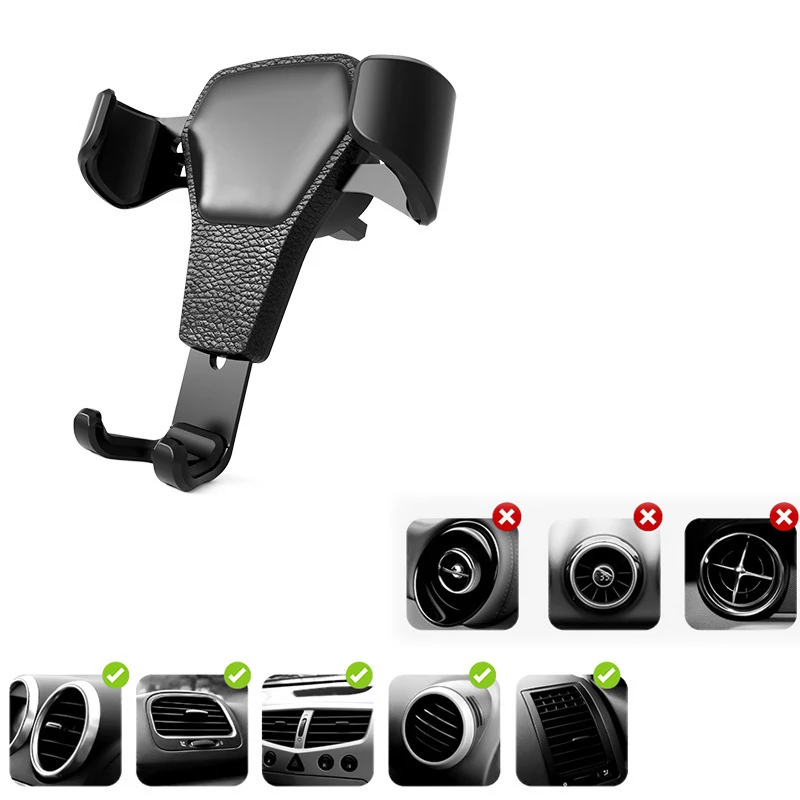 Cheap Price universal Air Vent car mount mobile phone holder Gravity Car Phone Holder