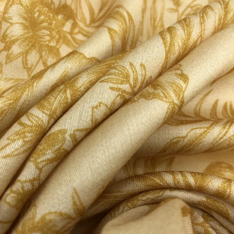 China Manufacturer Cheap Digital Printing 100% Rayon Satin Fabric