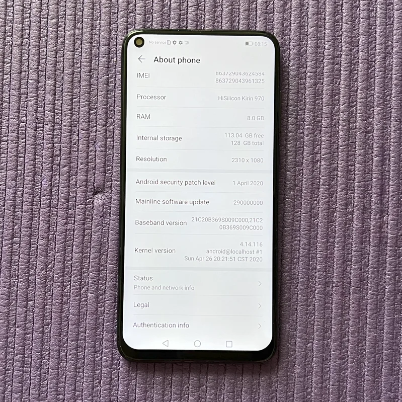 Wholesale Original Brand Used Phone  For Nova Nova3i Nova4 P10 P20 P20LITE P30lite P30 P40 LITE Second Hand With 2sim