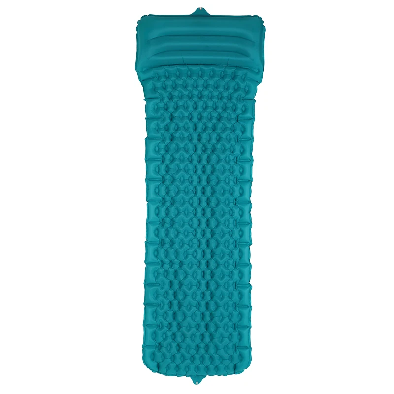 
Portable Ultralight Insulated Hiking Sleeping Pad Beach Inflatable Mat Air Mattresses With Pillow 