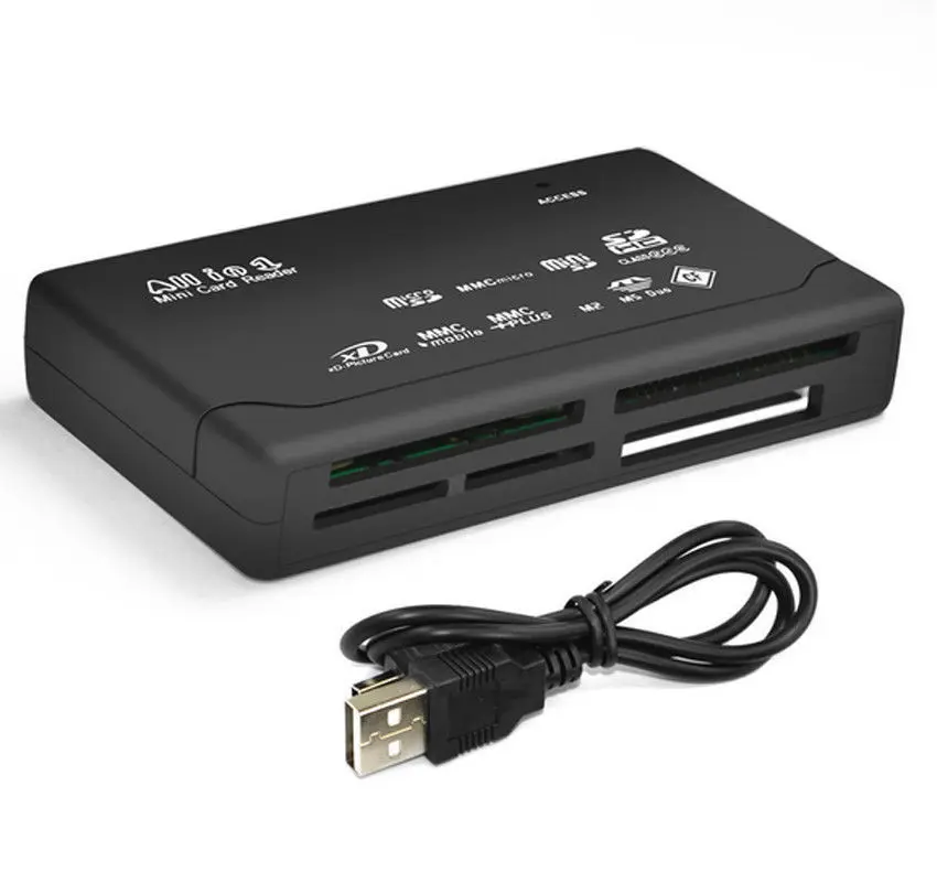  Дешевые магнитный мини SD все-в-одном кард-ридер USB 6-в-одном адаптер высокая скорость карты