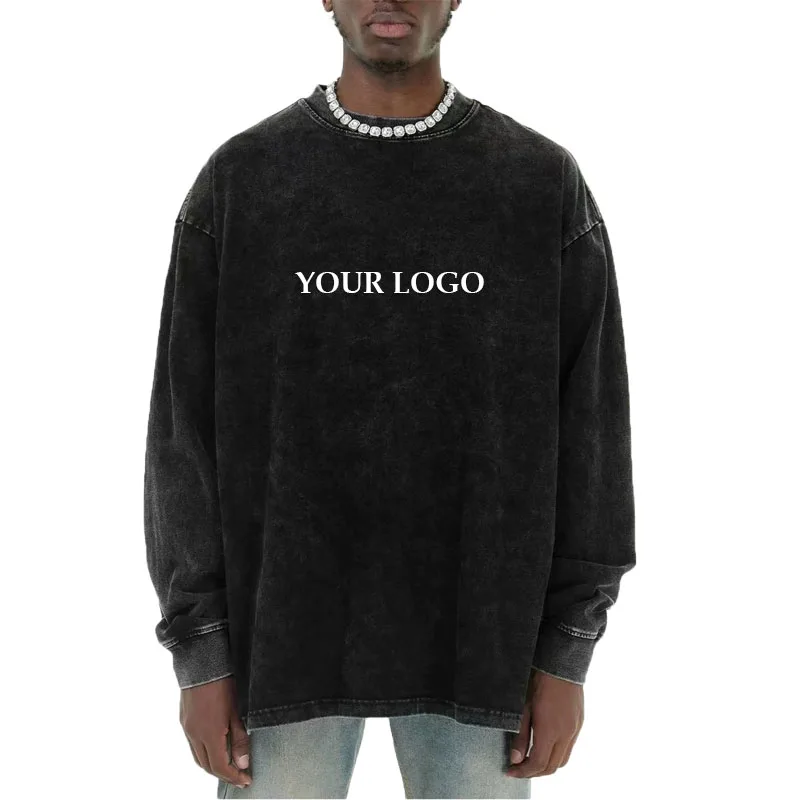 Мужская футболка с длинным рукавом