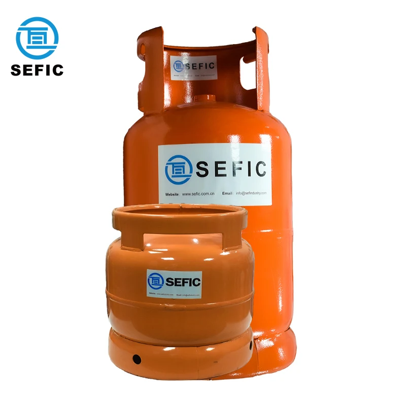 Factory Direct Sales 12.5kg Reusable Lpg Cylinders Liquefied petroleum gas cylinder LPG Steel Gas Bottle Tank