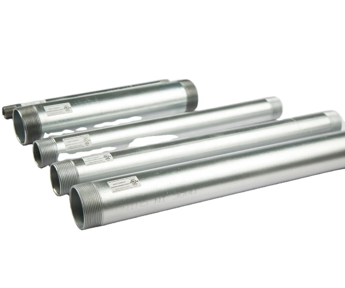 UL1242 Approval ANSI C80.6 standard HDG  IMC conduit Steel Pipes and fittings