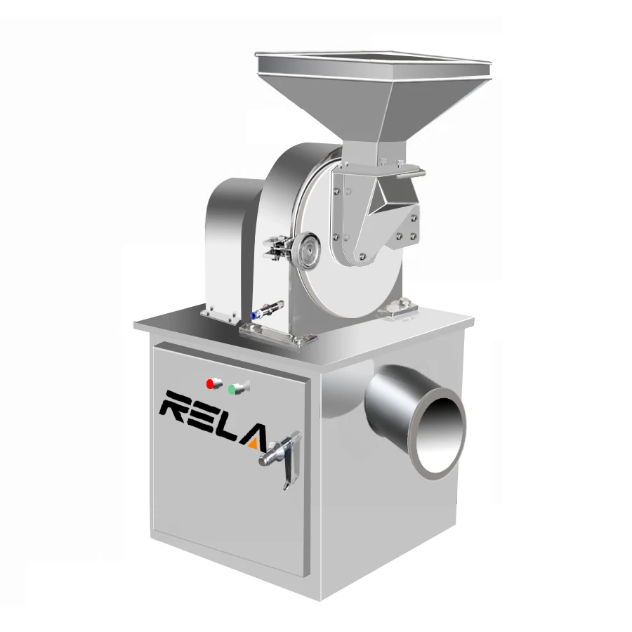CE small custom fine powder grinding machine SUS304 stainless steel spice grinding hammer mill pulverizer hammer mill grinder