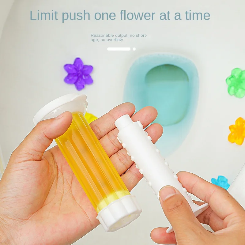 Wholesale Supply Floral Aromatic Toilet Cleaner Gel Disposable Odor Deodorant  Odor Eliminate for Freshening Your Bathroom