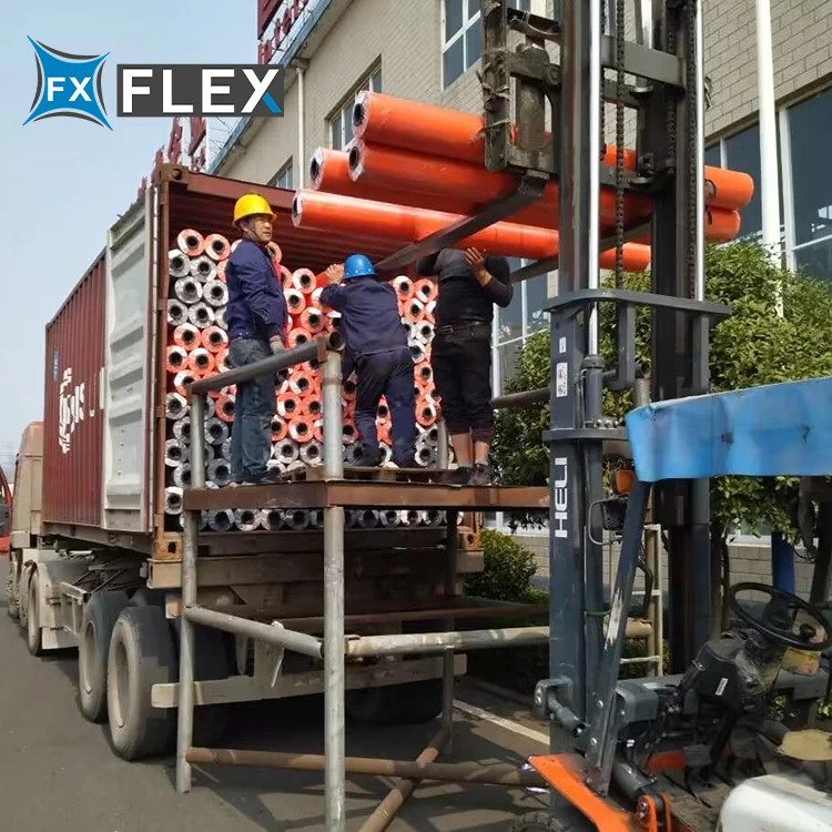 FLFX 650gsm Tarp Rolls PVC Tarpaulin Per Meter Price PVC Knife Coated Tarpaulin