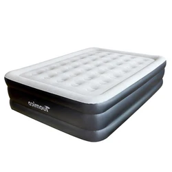 Надувной матрас нового дизайна, надувной матрас для отдыха на открытом воздухе из ПВХ, надувной матрас с насосом для путешествий