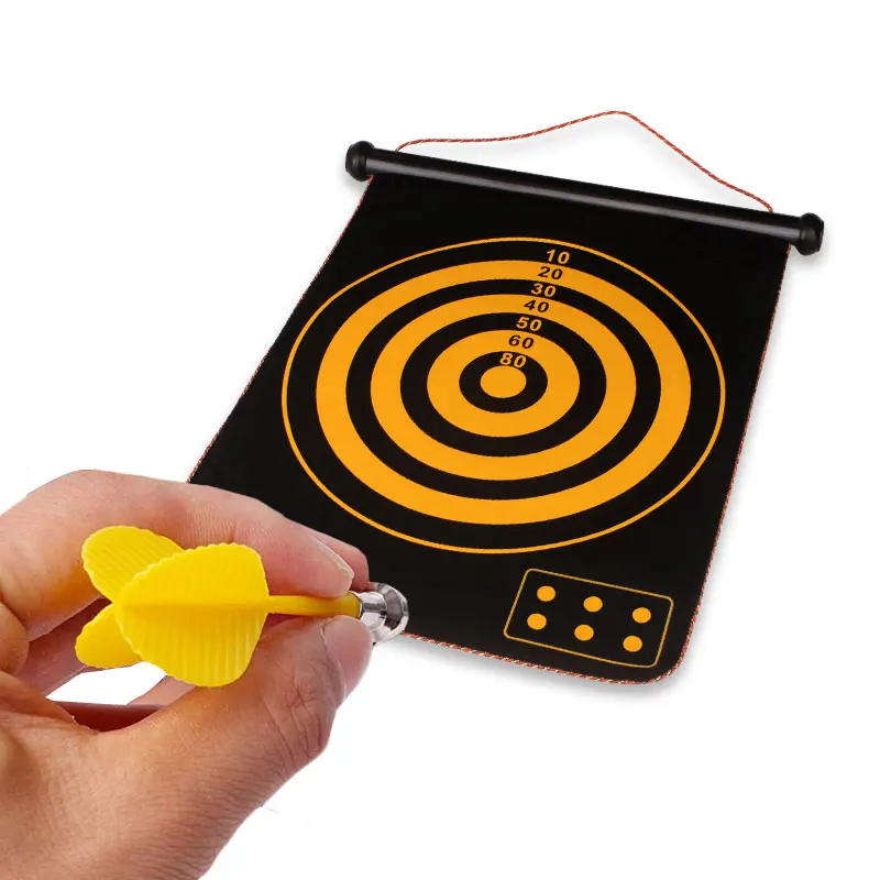 
Factory Direct Sales Customised Harrows Magnetic Velvet Cloth Safe Dart Board Case 