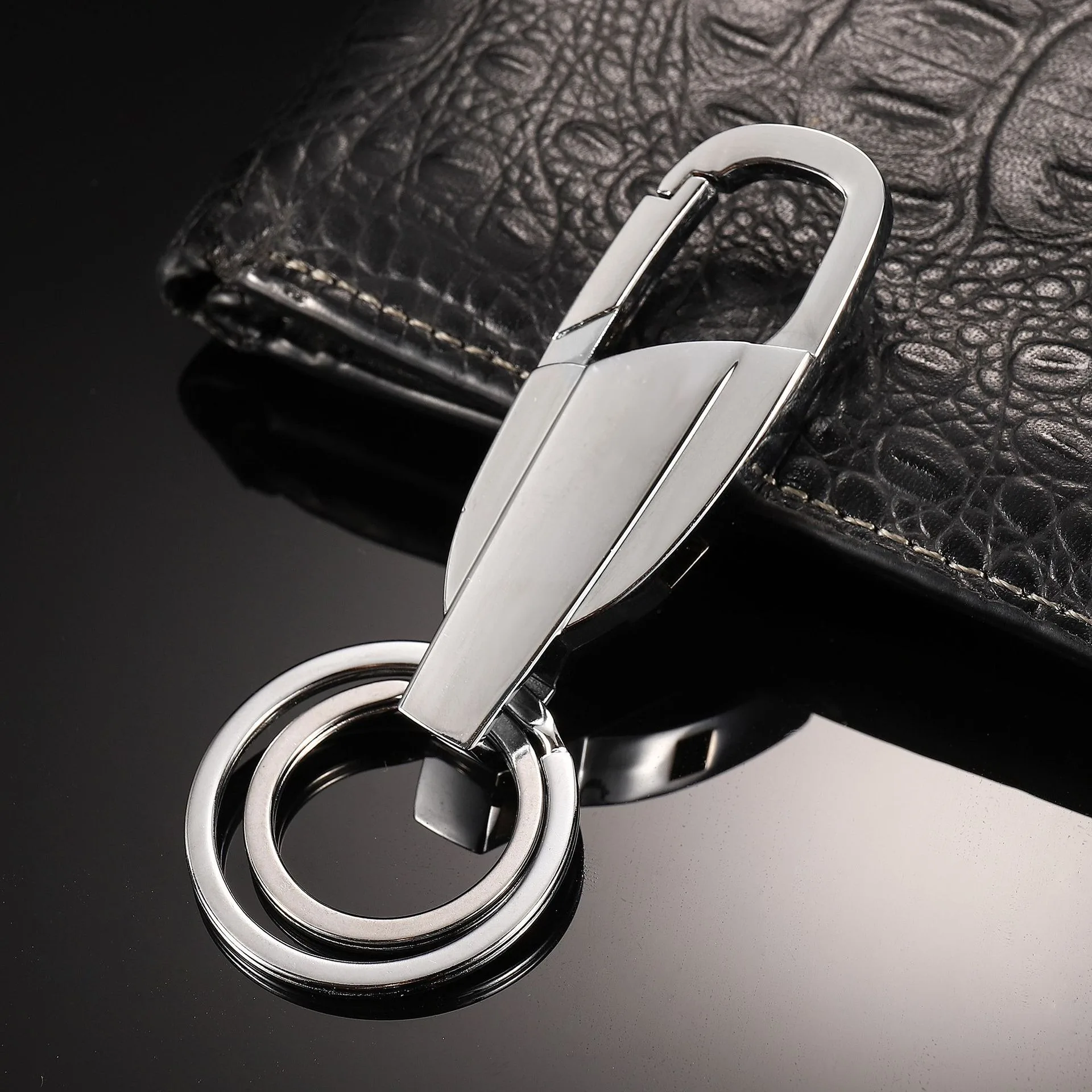Customized Metal Keychain with Laser Lettering Unique Gift Pendant