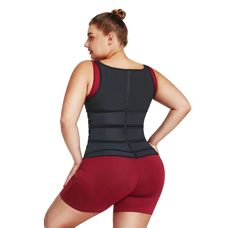 
Dropshipping Plus Size Latex 3 Strap Waist Trainers Plus Size Custom Women Waist Trainer Vest 