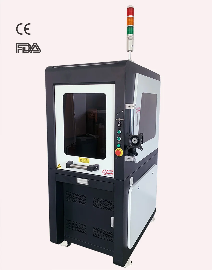 Raycus JPT Q-Switch Fiber laser machine CCD Visual Positioning Auto Focus Engraving machine laser marker EZCad 3 control board