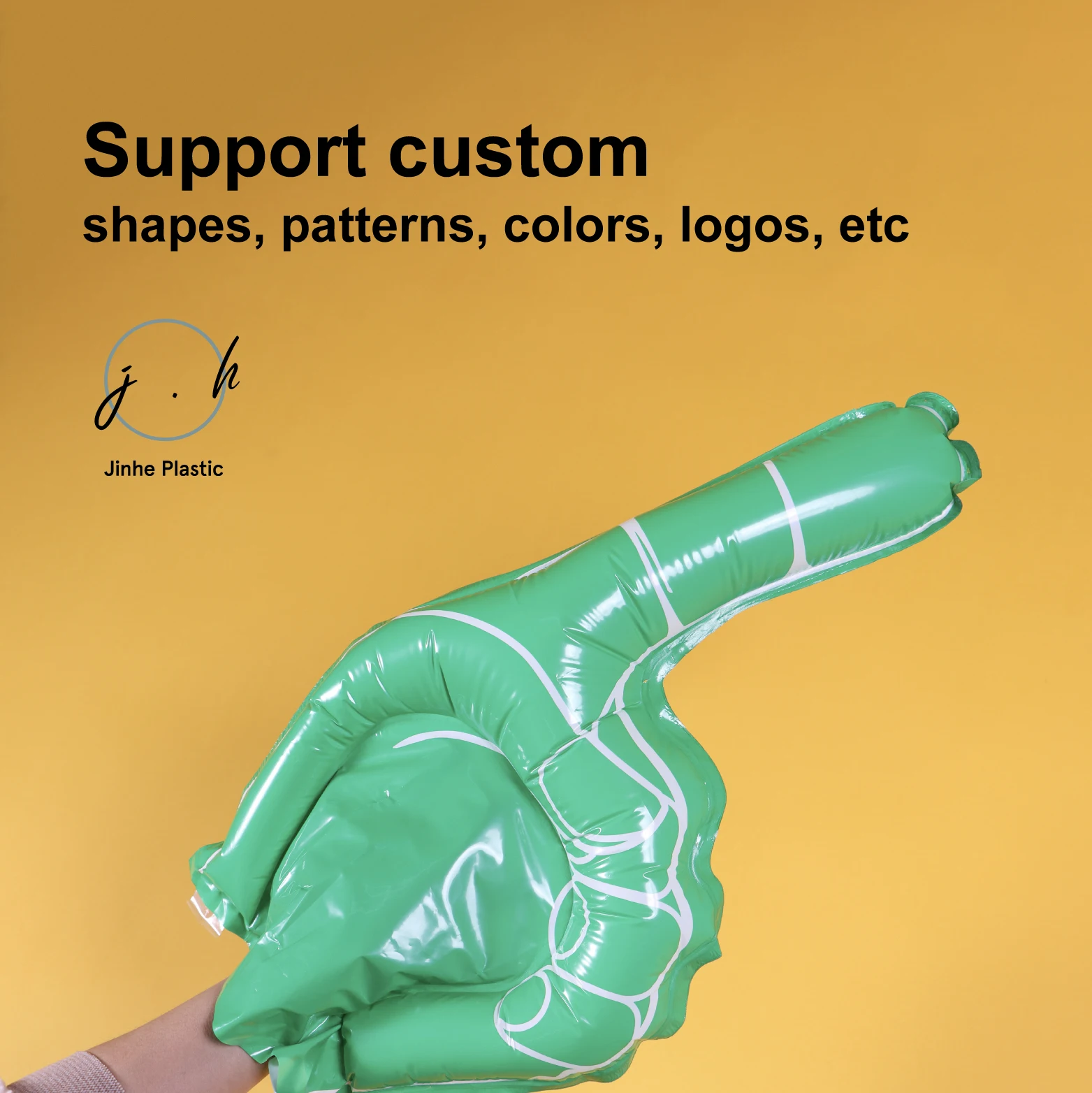 Hot Selling Customized Printed Inflatable Thunder Cheering Stick Bang Bang Sticks Custom Printed Inflatable T