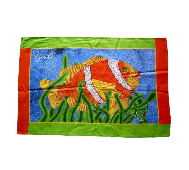 Eco-friendly printed cotton table napkin tea towel