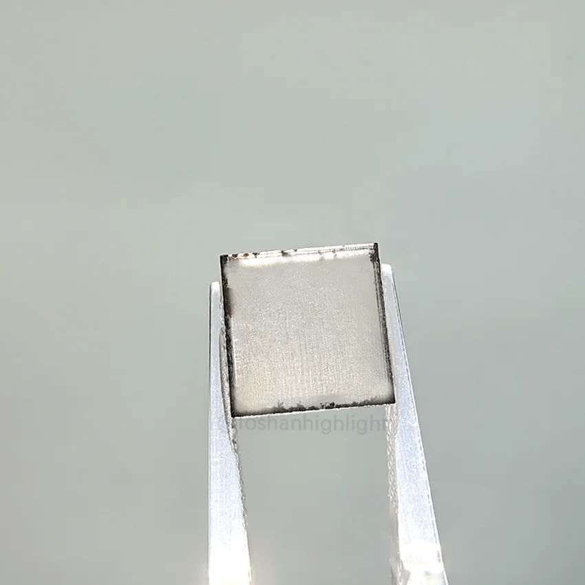 Synthetic Unpolished Diamond CVD Uncut Diamond 12x12x6.9mm Lab Grown Rough Diamond