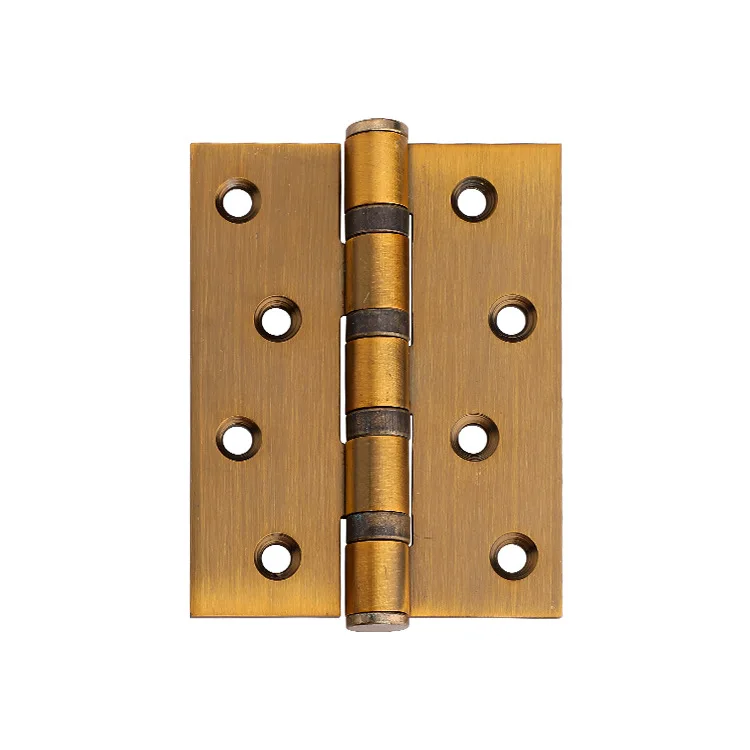 High quality 4 Inch standard thickness Popular Flat Ball Bearing Stainless Steel door hinge