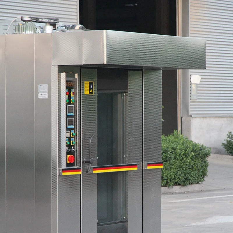 commercial auto baking hot dog french bread gas oven bakery machine