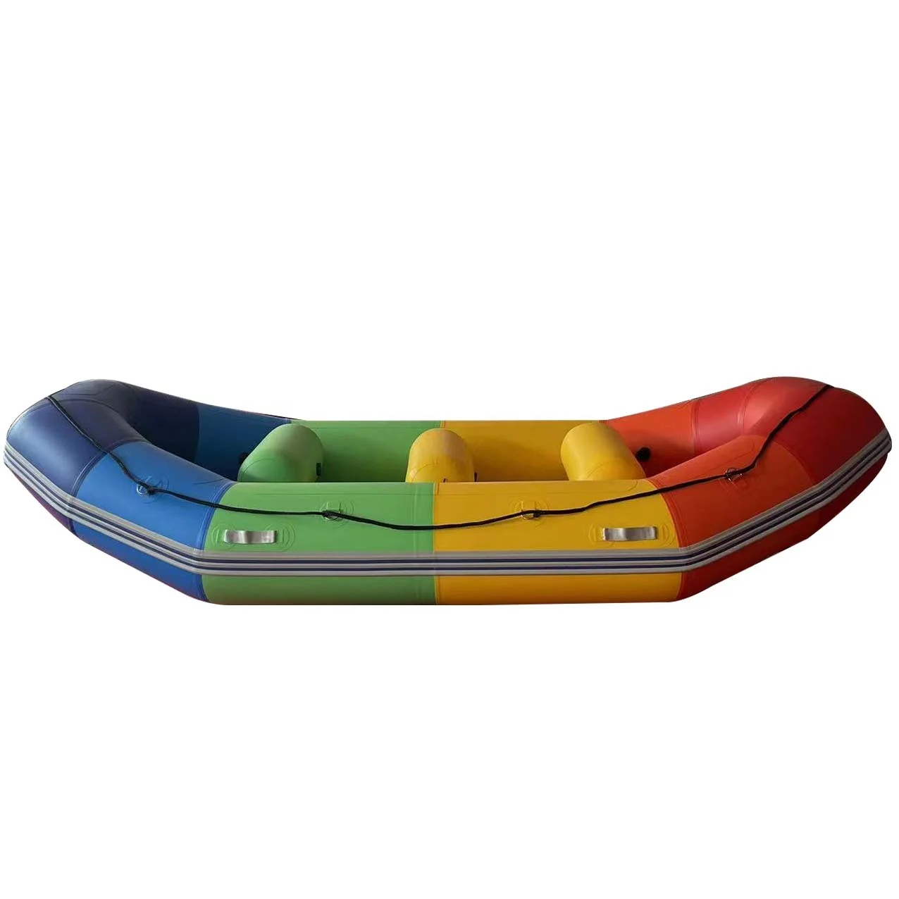Whitewater PVC Bottom River Inflatable Rafting PVC raft boat  For Sale