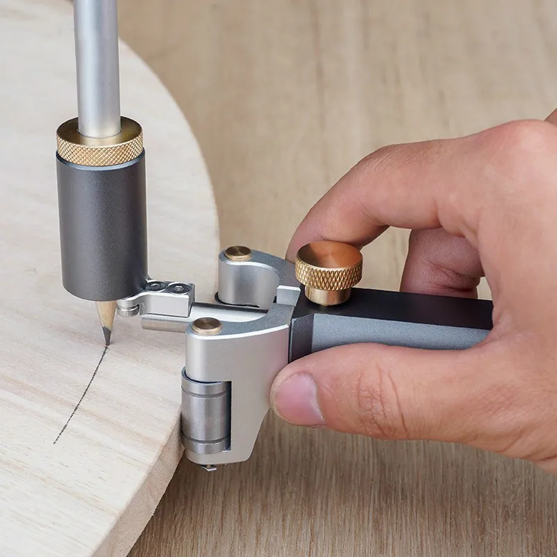 Woodworking Marking Gauge Carpenter Fine-tuning Parallel Drawing Line Ruler Automatic Line Drawing Tool Diy and Other Hand Tool