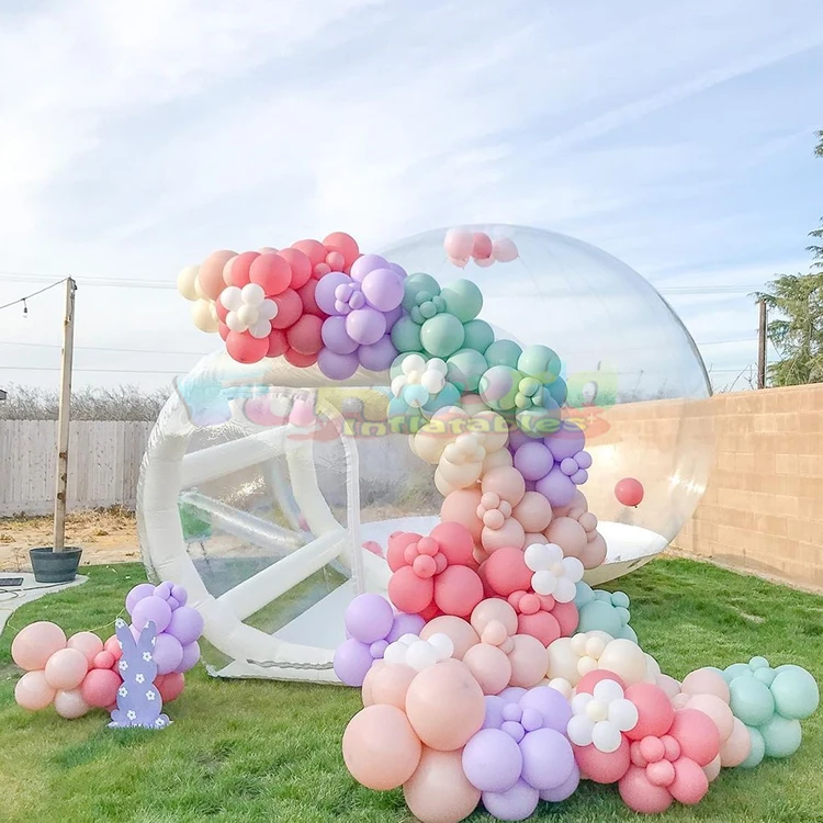 Advertising inflatable party home balloon for outdoor bubble tent house inflatable balloon transparent clear bubble tents