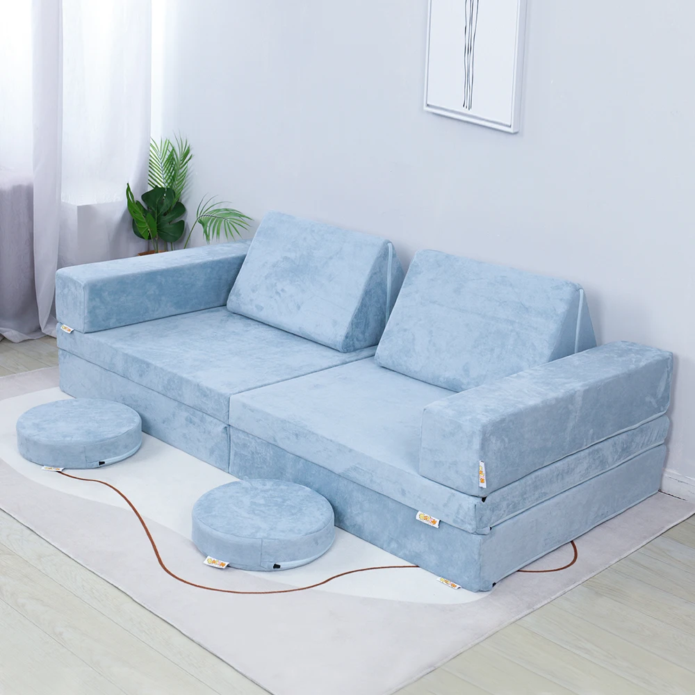 Creativity Playing Kids Toys Waterproof Anti Fouling  Foam Blocks DIY Sofa For Kids Funny Couch /