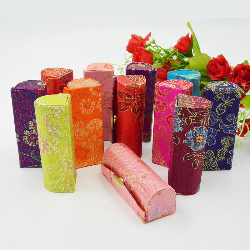 China Manufactory lipstick holder empty case vintage lipstick case with mirror in low price