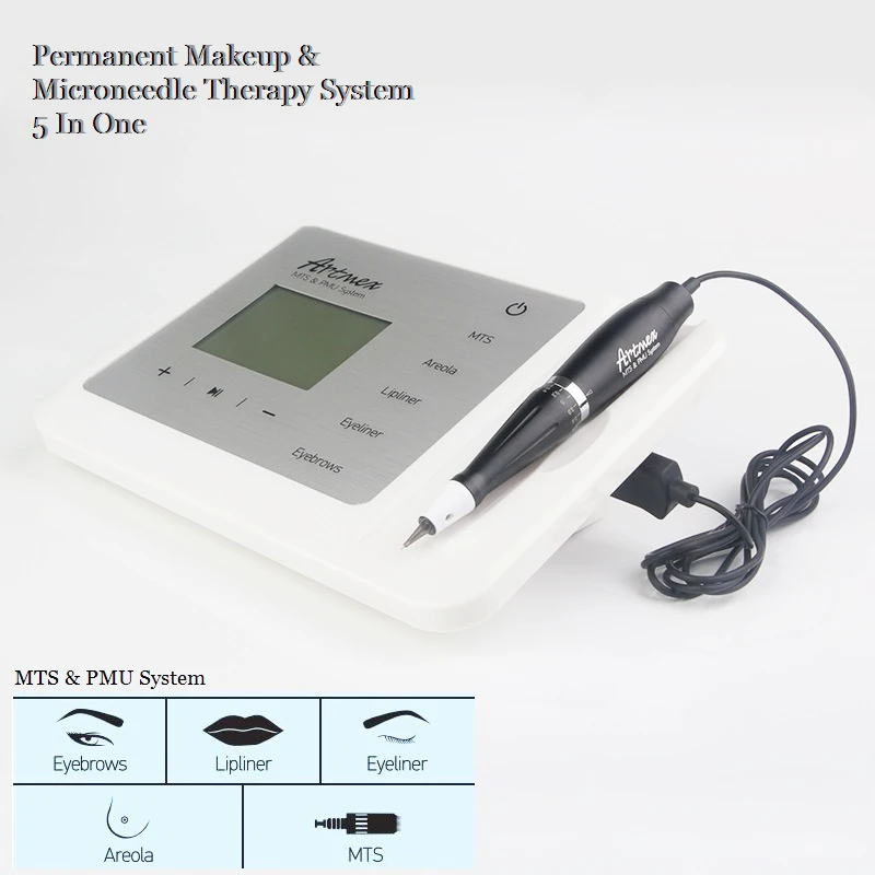 Artmex V9  digital touch screen 2 in 1  Micropigmentation Device Tattoo Gun Machine for Permanent Makeup