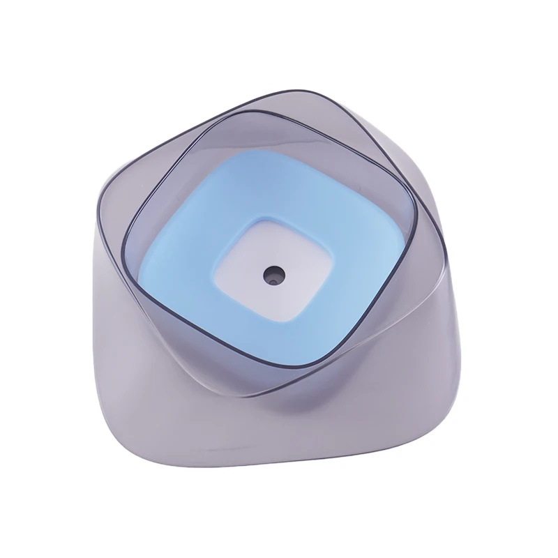 Non Spill Floating Water Bowl For Dogs And Cats Drinking Single Bowl Without Wet Mouth