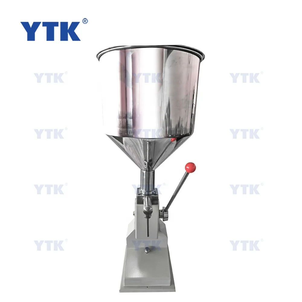 A03 Updated 5-100ml Injector Volumetric Spout Pouch Cream Juice Oil Bottle Manual Filling Machine