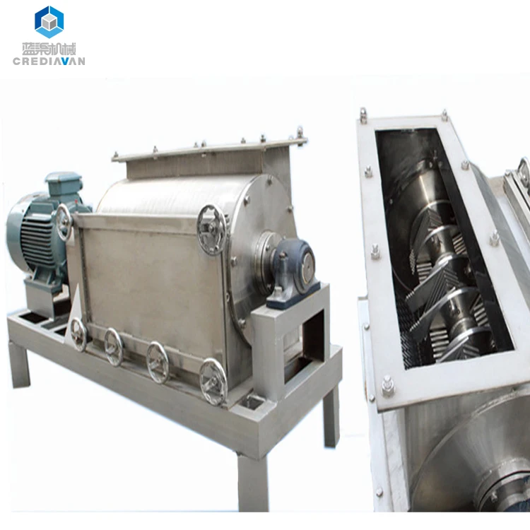 
industrial big capacity vegetable fruit potato crusher 