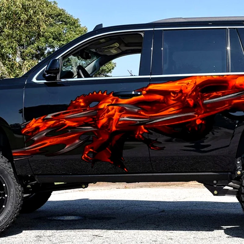 pickup body sticker Die Cut Custom Printing Trend Waterproof Car Decal Custom printed LOGO window decal vinyl sticker car custom