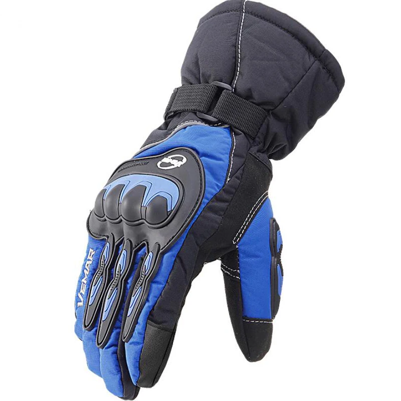 Motorcycle Glove Winter Warm and Windproof Waterproof Motorcycle Gloves