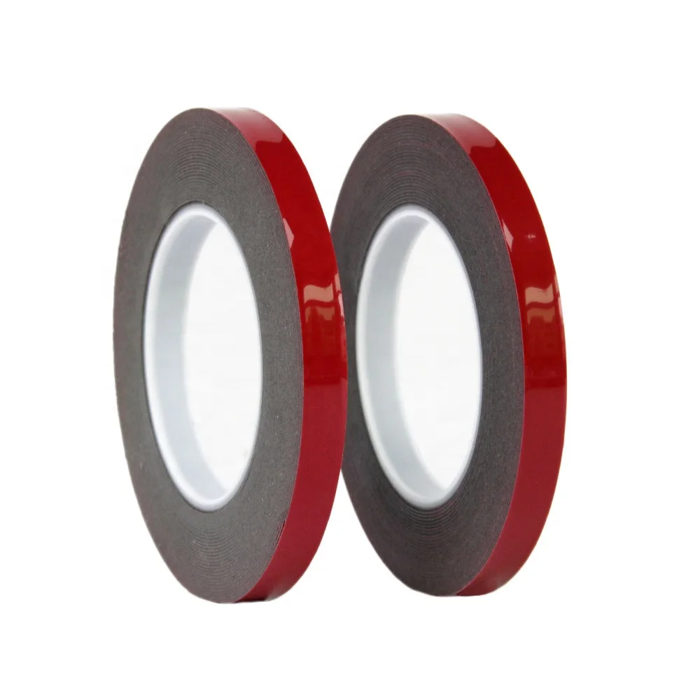 2- Recyclable Heavy Duty Mounting Grey Color Waterproof Double Sided Acrylic Foam Vehicle Self Adhesive Tape