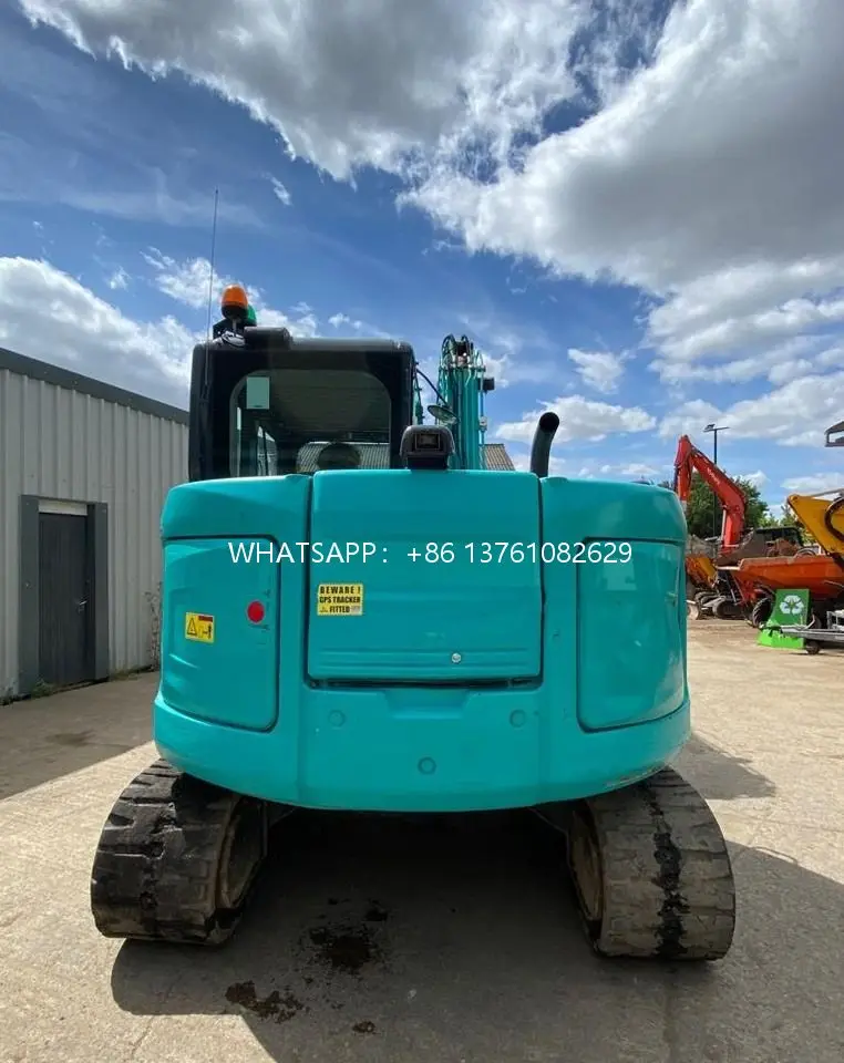 Оригинальный Японский мини 8-тонный экскаватор Kobelco SK85 продает с длительным сроком службы и стабильной производительностью по низкой цене