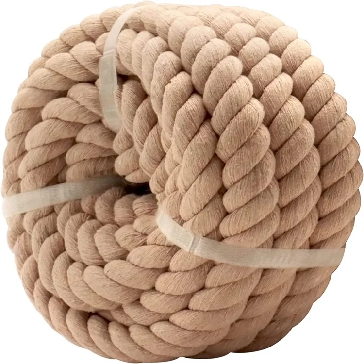 HH Braided Dogs Toy Chew Twisted Strong Cotton Cord Rope