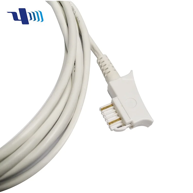 3 м 10 1 к 2 RJ11 CAT5E пары телефонных кабелей с австрийским адаптером телефонный кабель