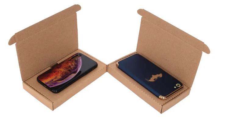 Strong Packaging Corrugated box Phone Case Phone Cover Cheap Packing Boxes