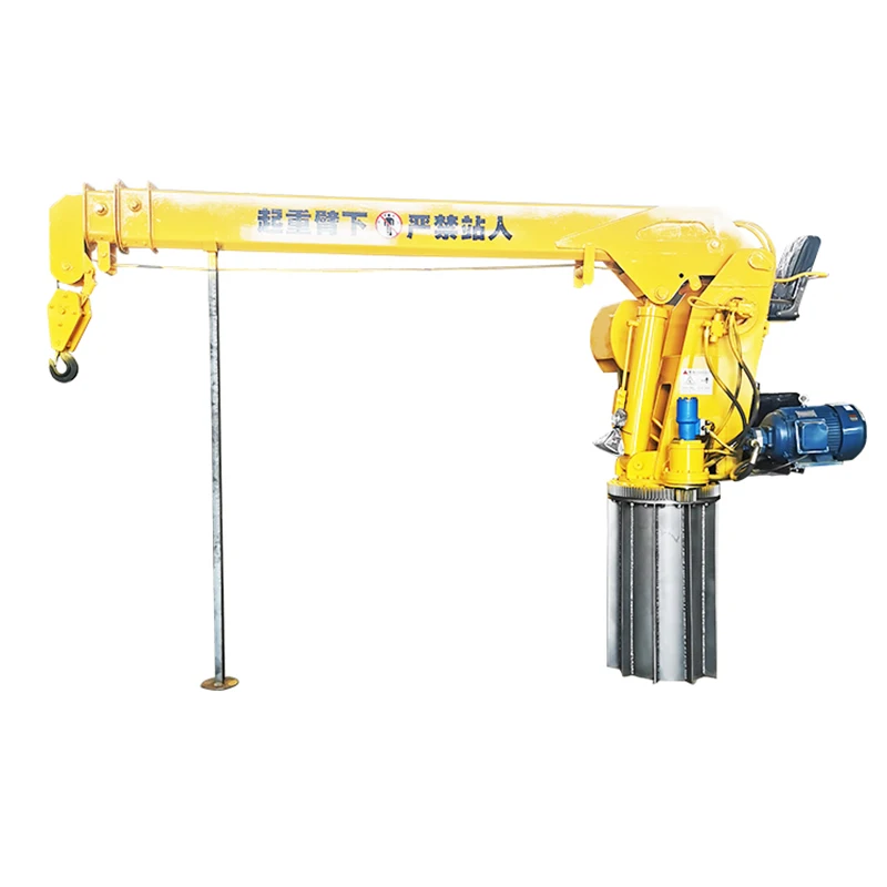 High loading and unloading efficiency 6ton 8ton 10ton Ship Boat Cranes Marine