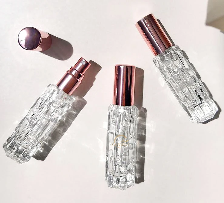 luxury high quality portable perfume 10ml spray glass bottle perfume bottle